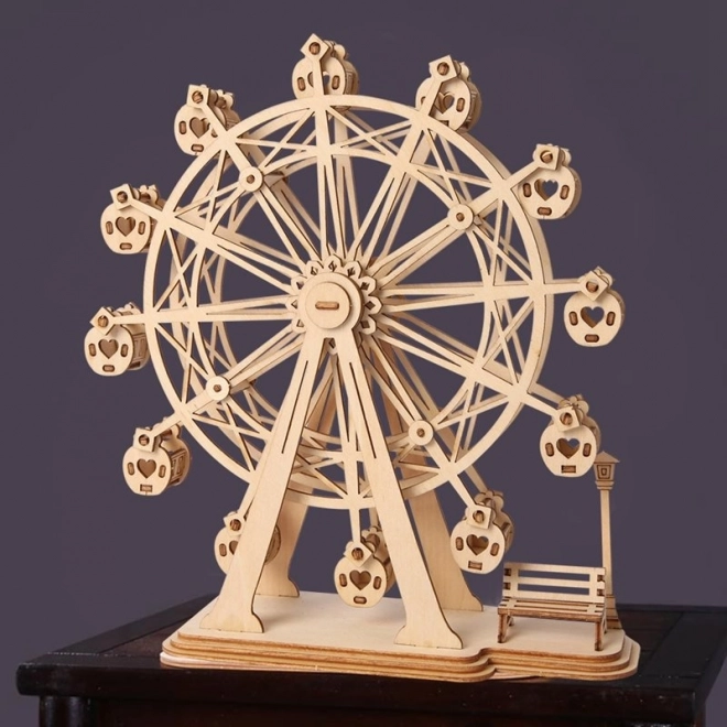 Robotic Wooden 3D Puzzle Ferris Wheel