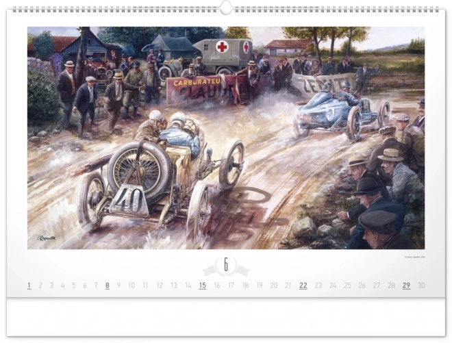 Wall Calendar Oldtimers by Václav Zapadlík 2025