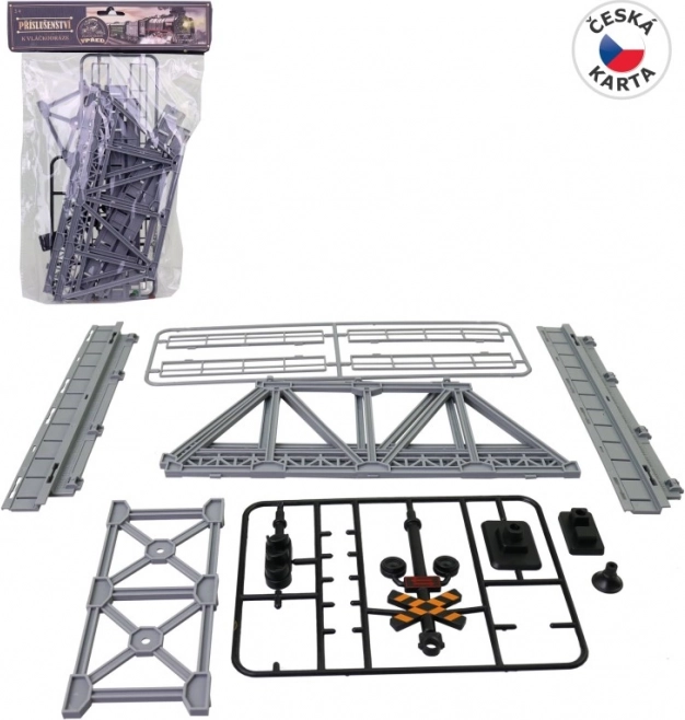 Accessori per trenino ferroviario - Ponte con semaforo