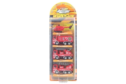 Firefighter Metal Vehicle Set