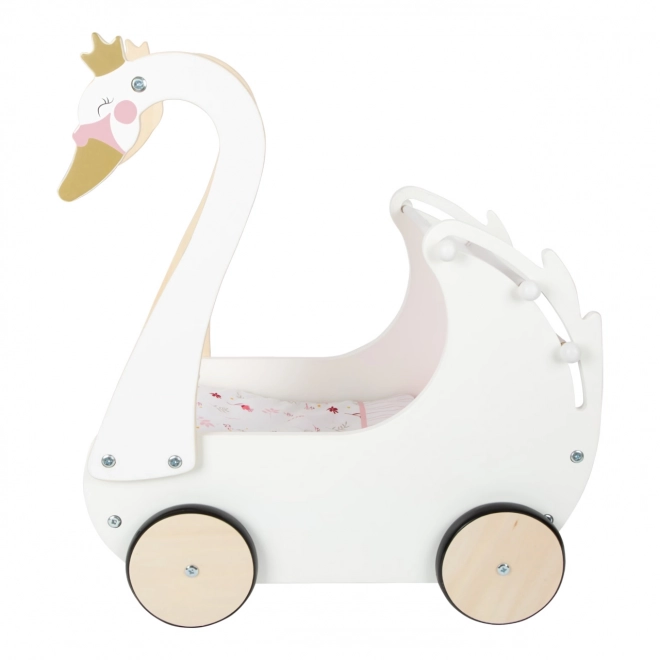 Small Foot Swan Doll Pram