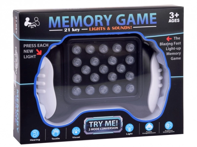 Electronic Memory Game with Lights