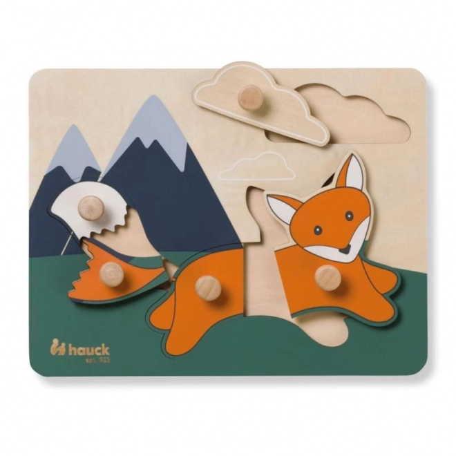 Wooden Fox Puzzle