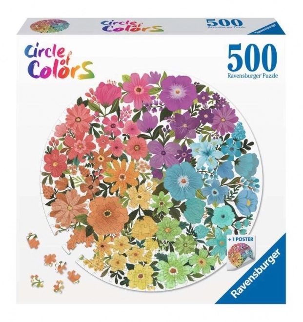 Ravensburger flowers puzzle 500 pieces