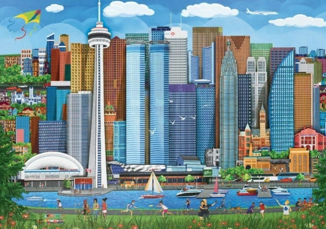 Eurographics Puzzle Toronto Picnic 1000 Pieces