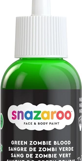 Valse zombie bloed groen Snazaroo FX