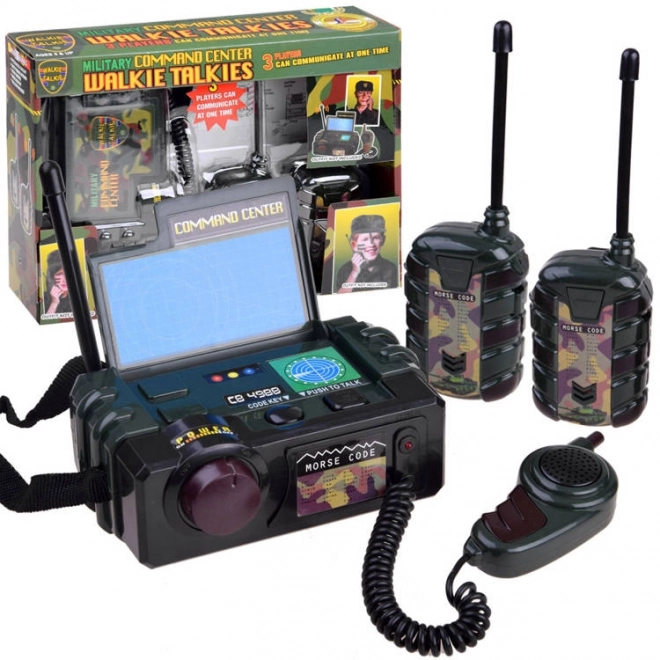 Walkie Talkie Police Set – army