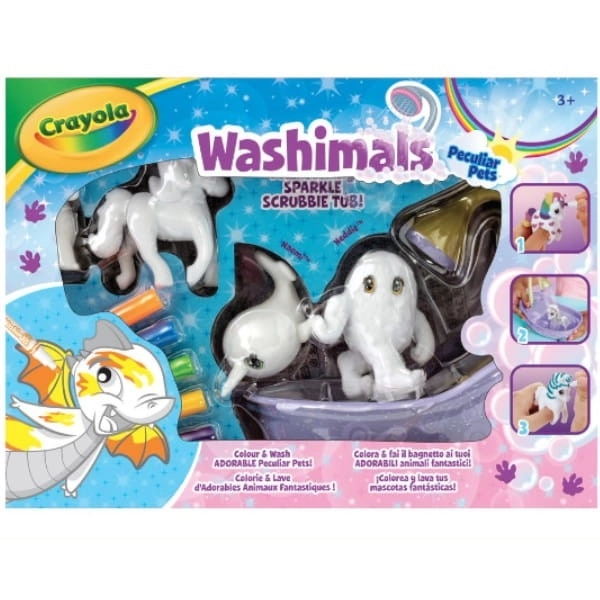 Creative Set Fairy Tale Animals Washimals Coloring Set
