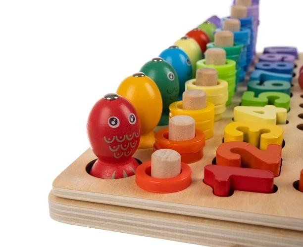 Wooden Bead Puzzle Toy