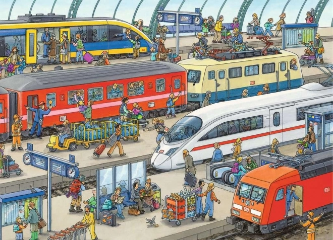 Ravensburger Railway Station Puzzle 60 Pieces