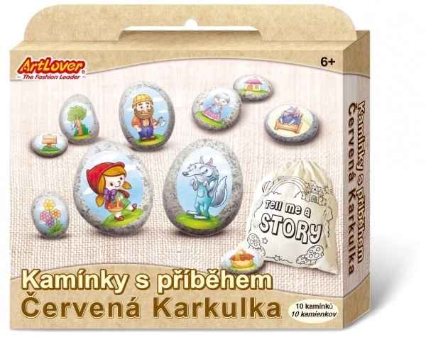 Little Red Riding Hood Story Stones Creative Set