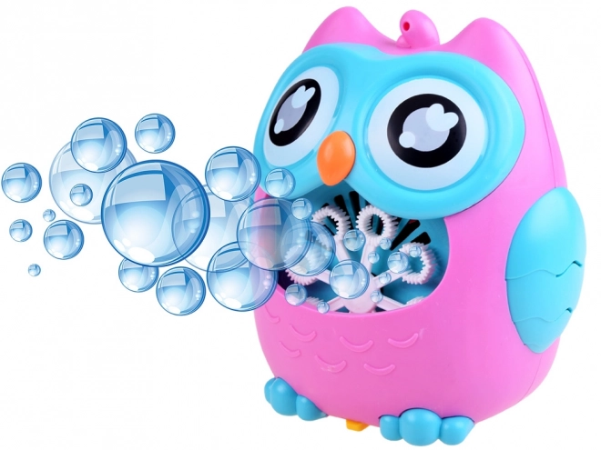 Bubble Machine Owl – pink