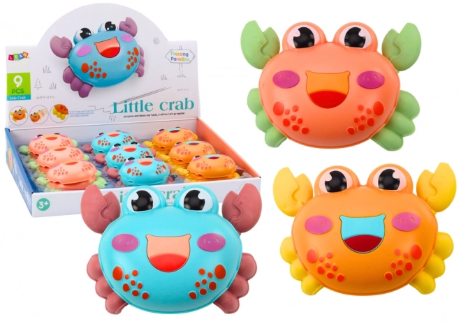 Happy Friction-Powered Crab Toy