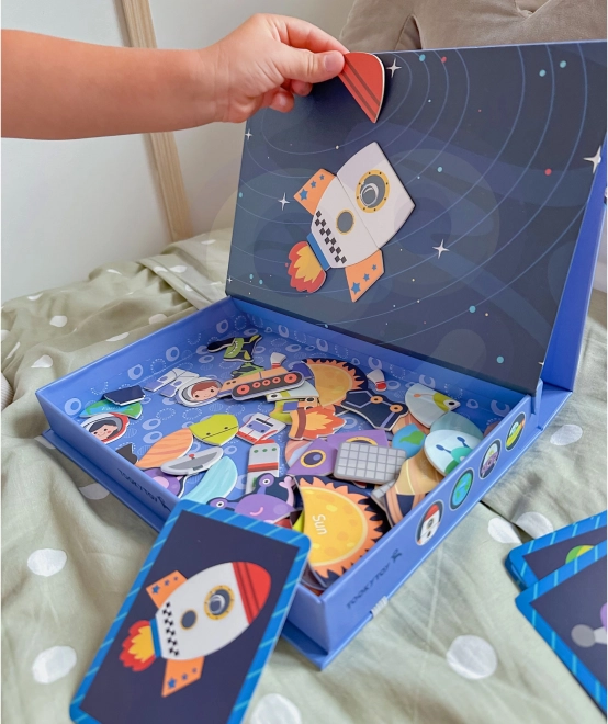 Puzzle Magnetico Spazio - TOOKY TOY