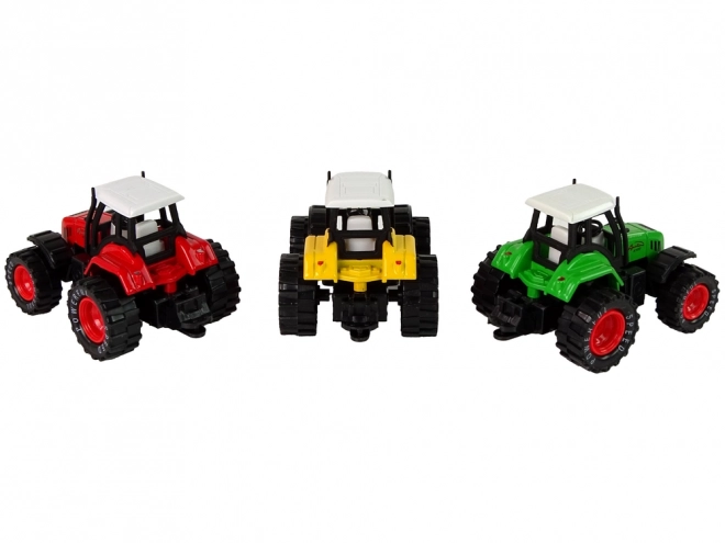 Metal Tractor Toy with Friction Drive