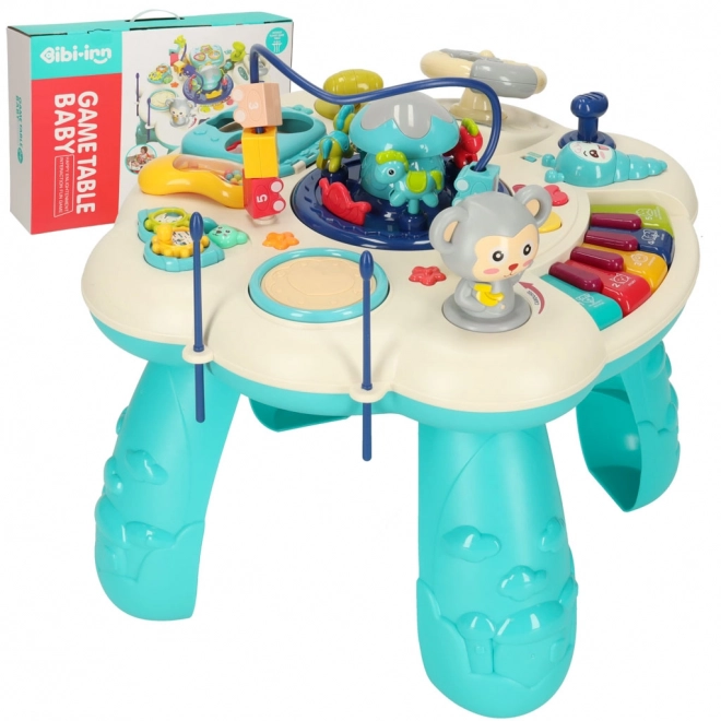 Educational Musical Table Blue Bibi-Inn