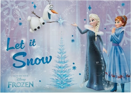 Frozen julekalender med legetøj uden slik