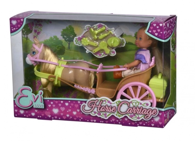 Evi Love Horse Carriage Set