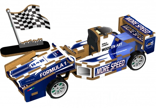 3D Wooden Puzzle Formula