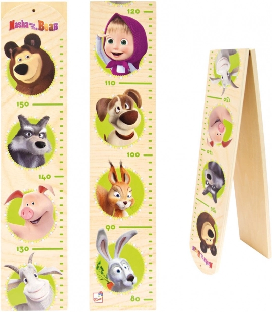 Fun measuring with MASHA AND THE BEAR