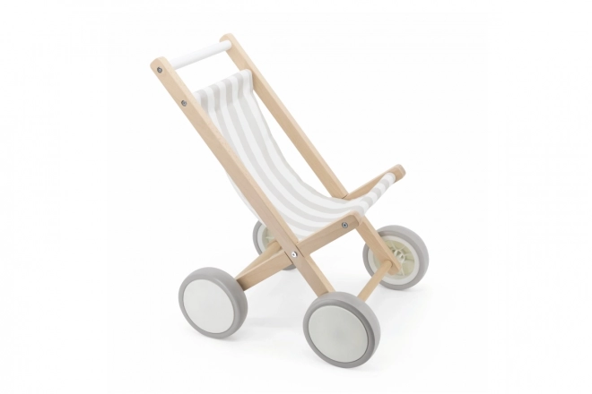 Wooden Doll Stroller