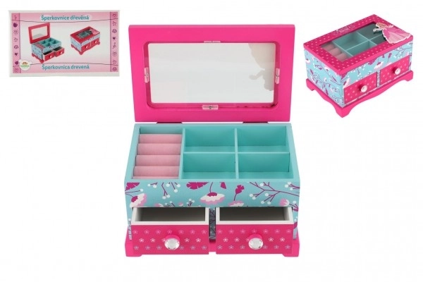 Princess Jewelry Box with Drawers