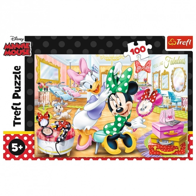 Trefl Puzzle Minnie Mouse and Daisy 100 Pieces