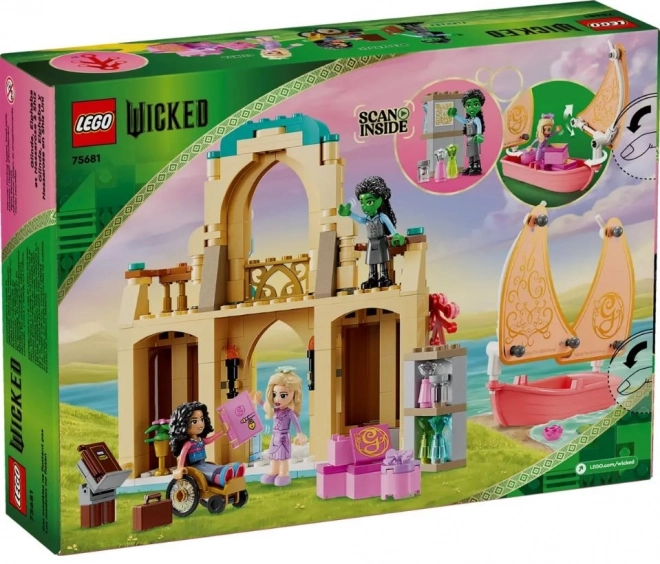 Lego Wicked Glinda, Elphaba and Nessarose at Shiz University Set