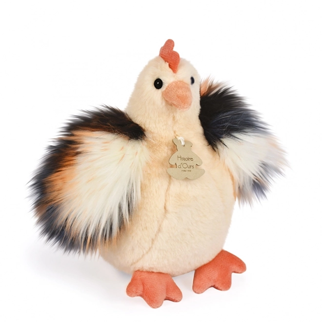 Beige Plush Hen by Histoire d'Ours