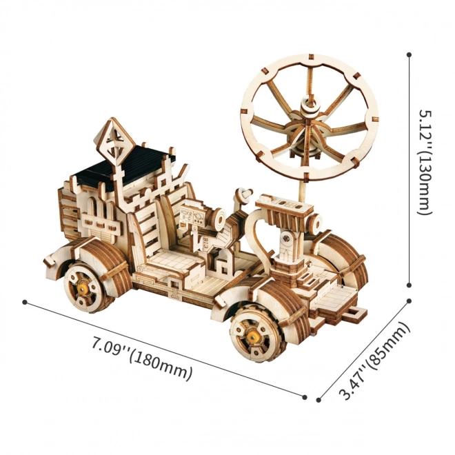 Robotime 3D Solar Powered Lunar Vehicle Puzzle