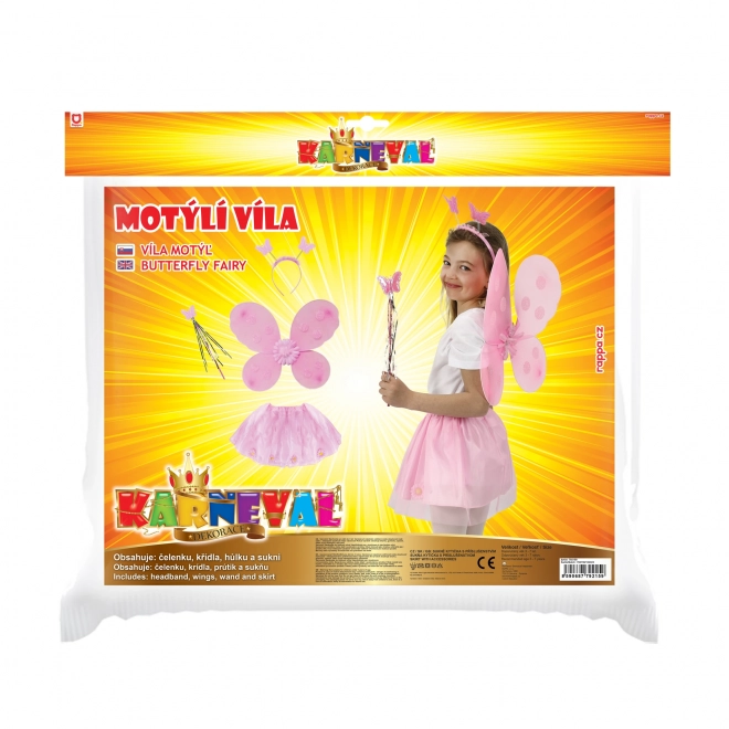 Flower Fairy Costume with Wings