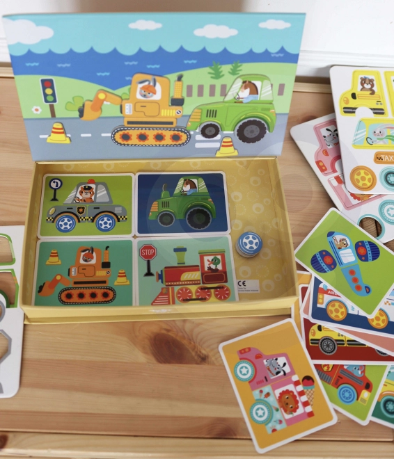 Armoire Montessori Magnétique Tooky Toy avec 80 Pièces