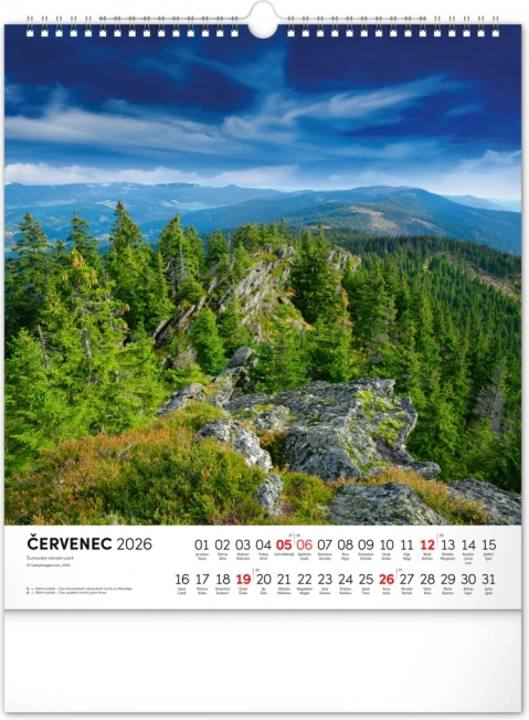 Falikalendárium Šumava 2026