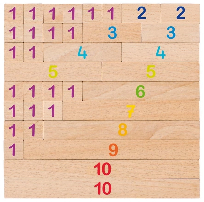 Wooden Counting Blocks Goki