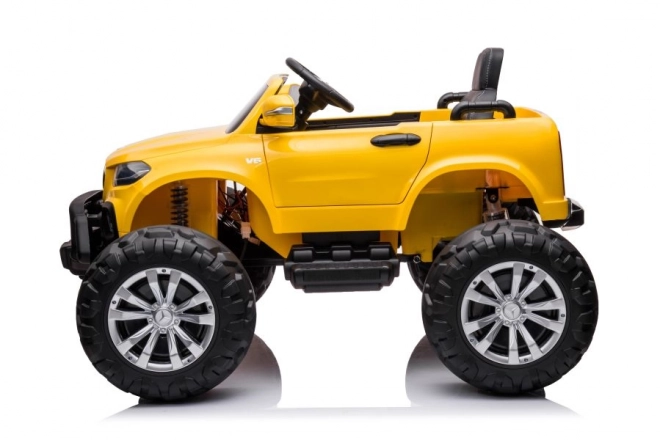 Battery-Powered Mercedes DK-MT950 4x4 Gold-Yellow Lacquer