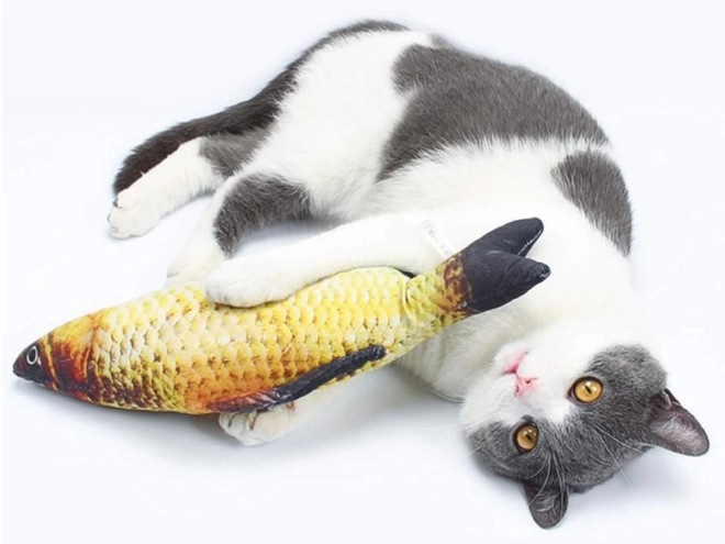 Fish Plush Toy with Moving Tail USB