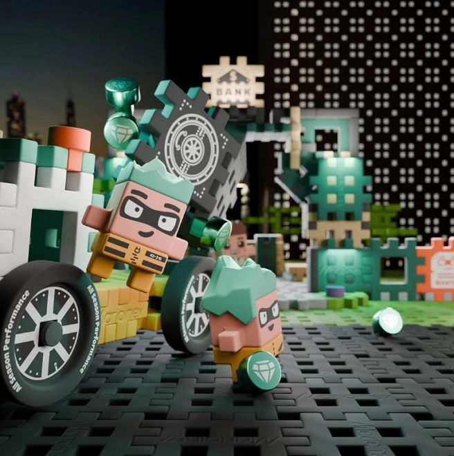 Mini Waffle City Bank Heist Set