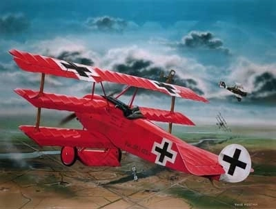 Plastic Model Fokker Dr.I Richthofen