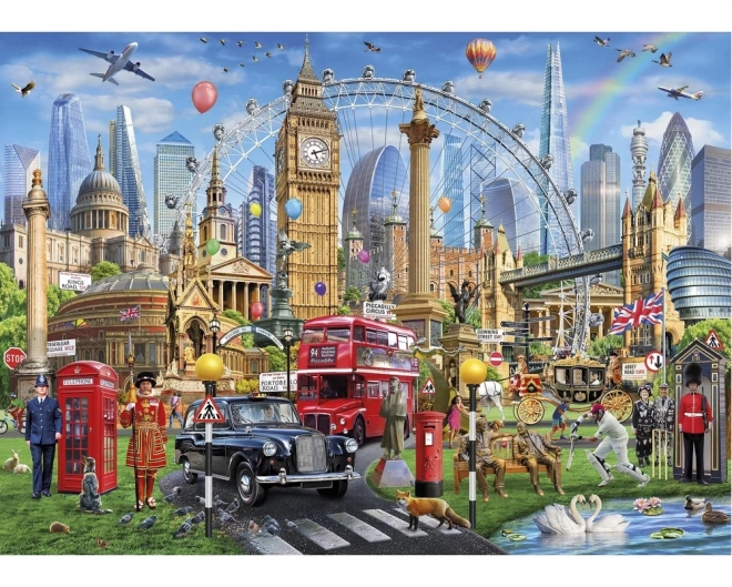 Gibsons Puzzle Calling London 1000 Pieces