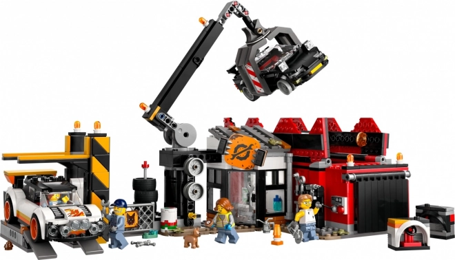 LEGO City Car Scrap Yard Playset