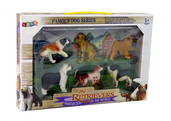 Set of Purebred Dog Figurines