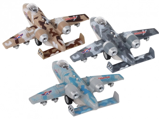 Military Jet Toy Planes with Sound and Light