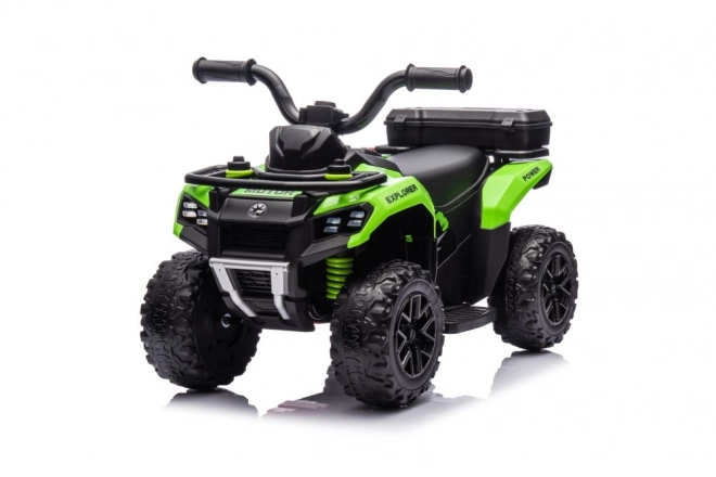 Quad per bambini a batteria verde