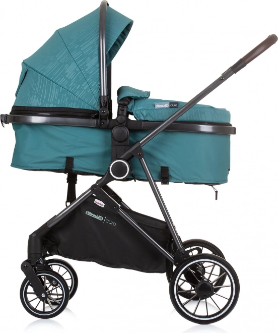 Chipolino Aura 2-in-1 Stroller Teal