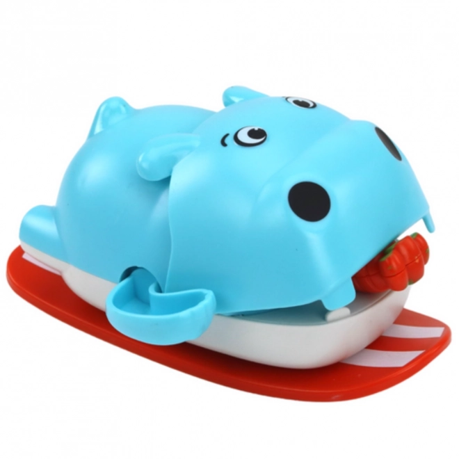 Wind-Up Floating Hippo Bath Toy