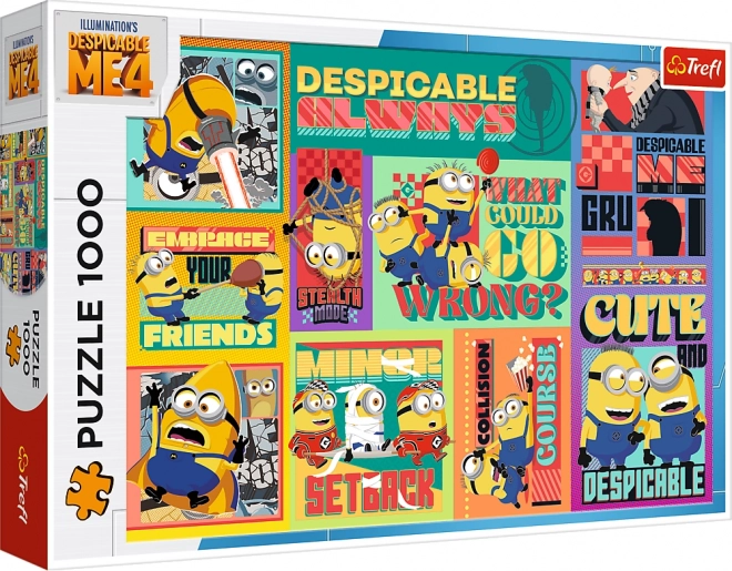 Trefl Puzzle Despicable Me 4: Gru and Minions 1000 Pieces