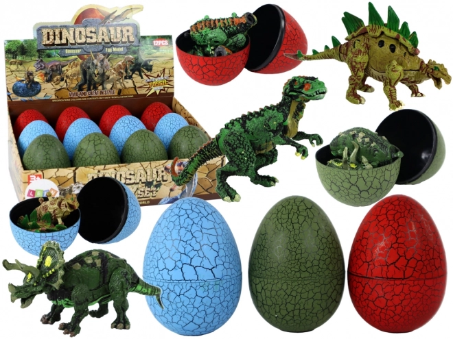 Dinosaur Egg Figurine Set