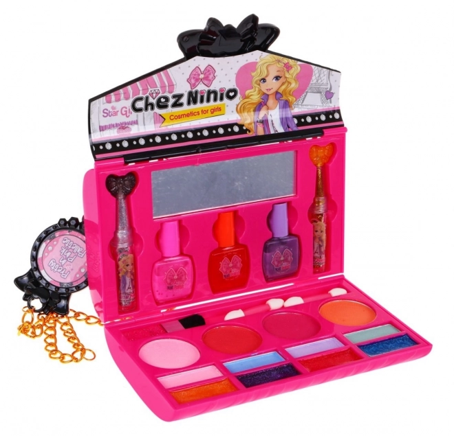 Children's Makeup Set Pink Handbag 5+