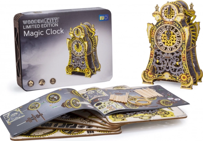 Wooden Magic Clock 3D Puzzle Limited Edition