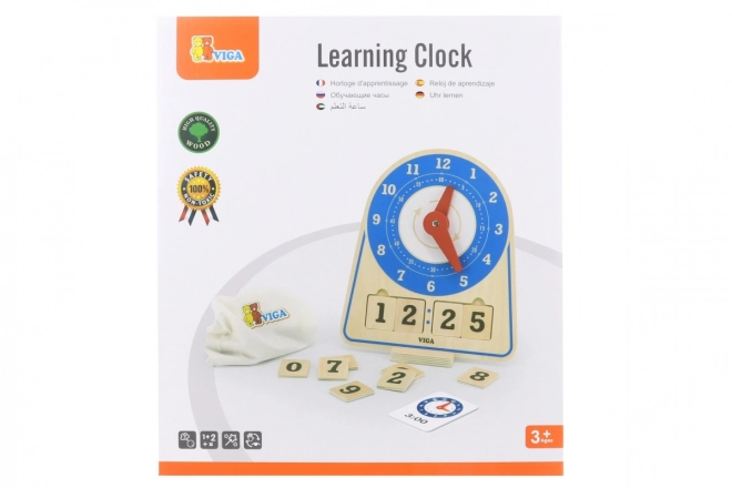 Wooden Learning Clock